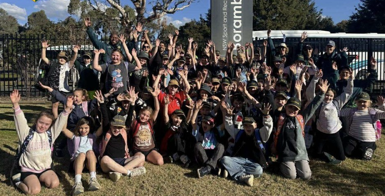 Group photo from Stage 2 Borambola excursion